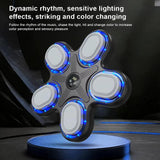 NNEDSZ Bluetooth Music Boxing Machine With Adult Gloves - Reaction Training - With Adult Gloves