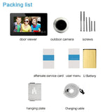 NNEDSZ 2.0Mp Smart Doorbell With 4.3 Tft Display Screen