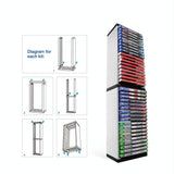 NNEDSZ 36-Cd Double-Layer Rack For Ps5 Console Games