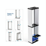 NNEDSZ 36-Cd Double-Layer Rack For Ps5 Console Games