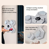 NNEDSZ Rechargeable Bluetooth Boxing Machine With Adult & Child Gloves - Blue - Without Gloves Blue
