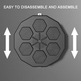 NNEDSZ Smart Wall-Mounted Bluetooth Boxing Trainer