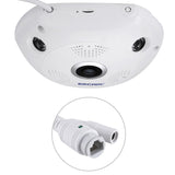 NNEDSZ 360 Degree Fisheye Lens Wifi Ip Camera With Motion Detection & Night Vision - Shark 960P