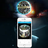 NNEDSZ 360 Degree Fisheye Lens Wifi Ip Camera With Motion Detection & Night Vision - Shark 960P