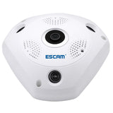 NNEDSZ 360 Degree Fisheye Lens Wifi Ip Camera With Motion Detection & Night Vision - Shark 960P