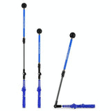 NNEDSZ Adjustable Golf Swing Trainer for Beginners - Foldable & Corrective - Black