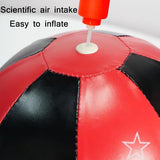 NNEDSZ Desktop Boxing Speed Ball With Reaction Target - Red / Black