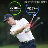 NNEDSZ Indoor Golf Swing Practice Stick with Sound Assistant - Black