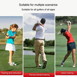 NNEDSZ Indoor Golf Swing Practice Stick with Sound Assistant - Black