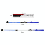 NNEDSZ Adjustable Golf Swing Trainer for Beginners - Foldable & Corrective - Blue