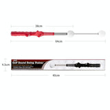 NNEDSZ Indoor Golf Swing Practice Stick with Sound Assistant - Red
