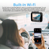 NNEDSZ 2.4 Lcd Car Dvr Camera With 2880 X 2160P Hd Resolution And 150 Degree Wide Angle View