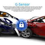 NNEDSZ 2.4 Lcd Car Dvr Camera With 2880 X 2160P Hd Resolution And 150 Degree Wide Angle View