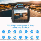 NNEDSZ 2.4 Lcd Car Dvr Camera With 2880 X 2160P Hd Resolution And 150 Degree Wide Angle View