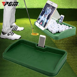 NNEDSZ Black Character Pattern Golf Service Box with Phone Stand - 100 Balls - Black Character