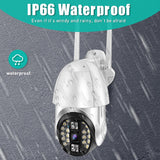 NNEDSZ 360 Degree Rotating Wifi Camera With Full Colour Two-Way Voice Motion Detection And 64Gb Tf Card