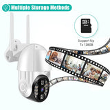 NNEDSZ 360 Degree Rotating Wifi Camera With Full Colour Two-Way Voice Motion Detection And 64Gb Tf Card