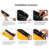 NNEDSZ Improve Golf Swing with Wind Resistance Trainer - Yellow