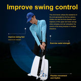 NNEDSZ Improve Golf Swing with Wind Resistance Trainer - Yellow