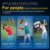 NNEDSZ Improve Golf Swing with Wind Resistance Trainer - Yellow