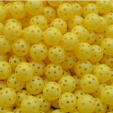 NNEDSZ 10-piece Indoor Golf Exercise Hollow Balls - Available - Yellow