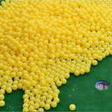 NNEDSZ 10-piece Indoor Golf Exercise Hollow Balls - Available - Yellow