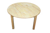 NNEDSZ Rubberwood Round Table 90