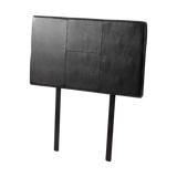 NNEDSZ PU Leather Single Bed Headboard Bedhead - Black