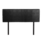 NNEDSZ PU Leather Queen Bed Headboard Bedhead - Black