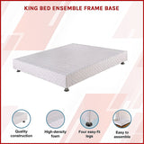 NNEDSZ King Bed Ensemble Frame Base