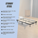 NNEDSZ King Single Metal Bed Frame - Bedroom Furniture