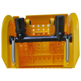 NNEDSZ 20L Deluxe Mop Wringer Bucket Side Press Janitor Commercial Cleaning