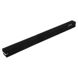 NNEDSZ 2.4m (8FT) Gymnastics Folding Balance Beam Black Synthetic Suede