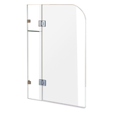 NNEDSZ 900 x 1450mm Frameless Bath Panel 10mm Glass Shower Screen By Della Francesca