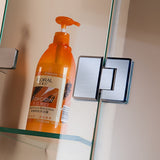 NNEDSZ 900 x 1450mm Frameless Bath Panel 10mm Glass Shower Screen By Della Francesca