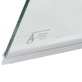 NNEDSZ 900 x 1450mm Frameless Bath Panel 10mm Glass Shower Screen By Della Francesca