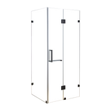 NNEDSZ 1200 x 800mm Frameless 10mm Glass Shower Screen By Della Francesca