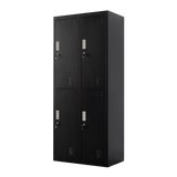 NNEDSZ Four-Door Office Gym Shed Storage Locker