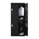 NNEDSZ Four-Door Office Gym Shed Storage Locker