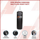 NNEDSZ 37kg Boxing Punching Bag Filled Heavy Duty