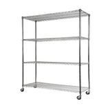 NNEDSZ Modular Wire Storage Shelf 1200 x 600 x 1800mm Steel Shelving