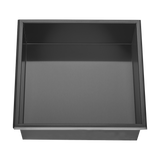 NNEDSZ 336 x 336 x 101mm Shower Niche Single Shelf Organizer No Tile Needed in Black