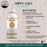 NNEDSZ 20L Happy Soils Activate - Carbon & Microbe Booster