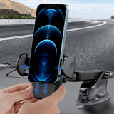 NNEDSZ 360° Adjustable Car Phone Holder - Dashboard and Air Vent Mount(S161+CF26)