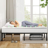 NNEDSZ 4cm Memory Foam Mattress Protector with Bamboo Cover - Single