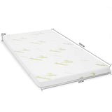 NNEDSZ 4cm Memory Foam Mattress Protector with Bamboo Cover - Single