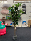 NNEDSZ 120cm Faux Artificial Home Decor Potted Bamboo Plant