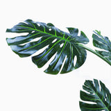 NNEDSZ 120cm Faux Artificial Home Decor Potted Monstera Plant