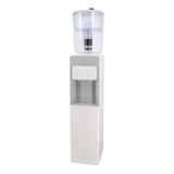 NNEDSZ 20L Dual Tap Stand Cooler Dispenser Chiller Cooling Cold w/Water Filter