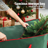 NNEDSZ Christmas Tree Storage Bag Fits Up to 8ft Tree Xmas Bag Green